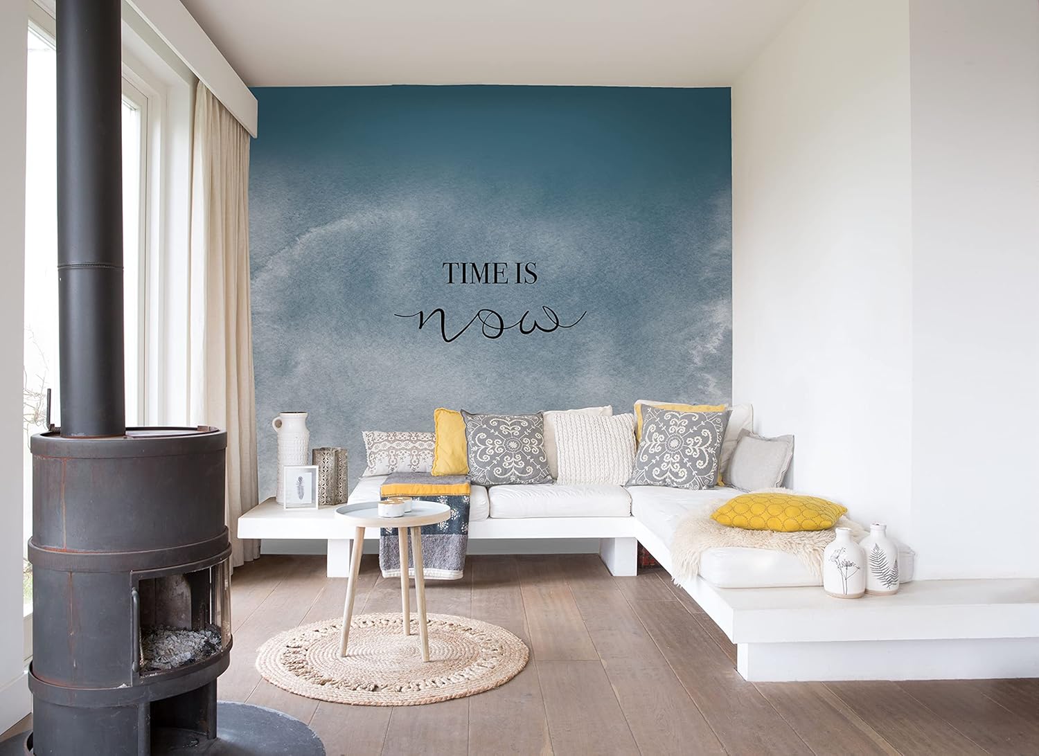 Rasch Tapeten 100891 - Carta da Parati Time is Now, Blu - immagine 4