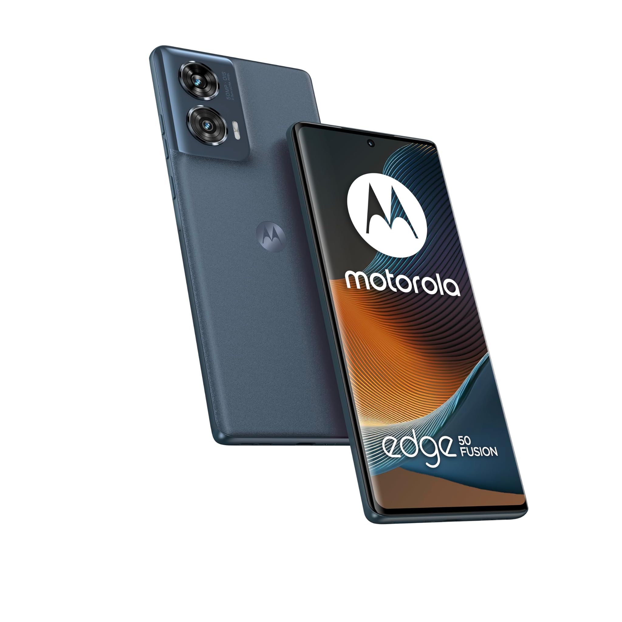 Motorola Moto Edge50 Fusion - Smartphone 8/256GB, Forest Blue