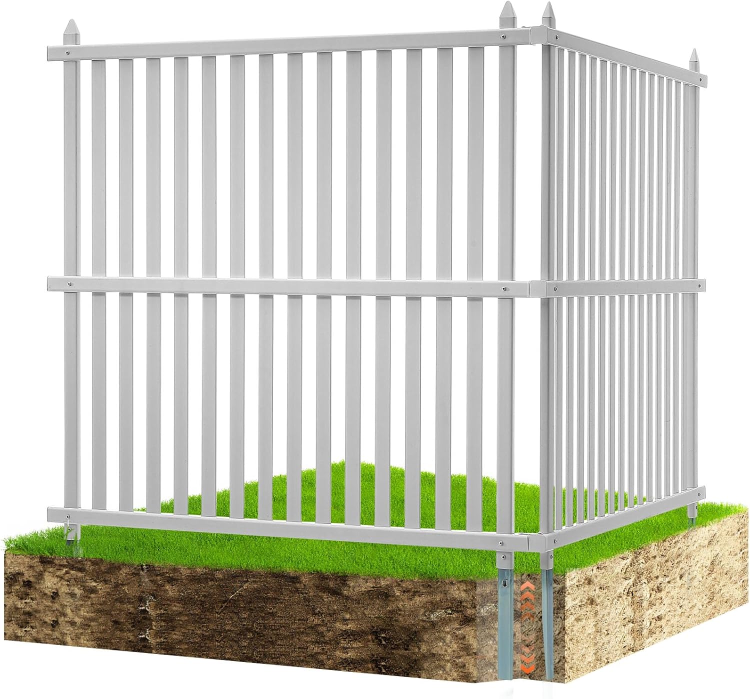 Vevor Pannello Schermatura per Esterni 122x122cm (2 Pezzi)