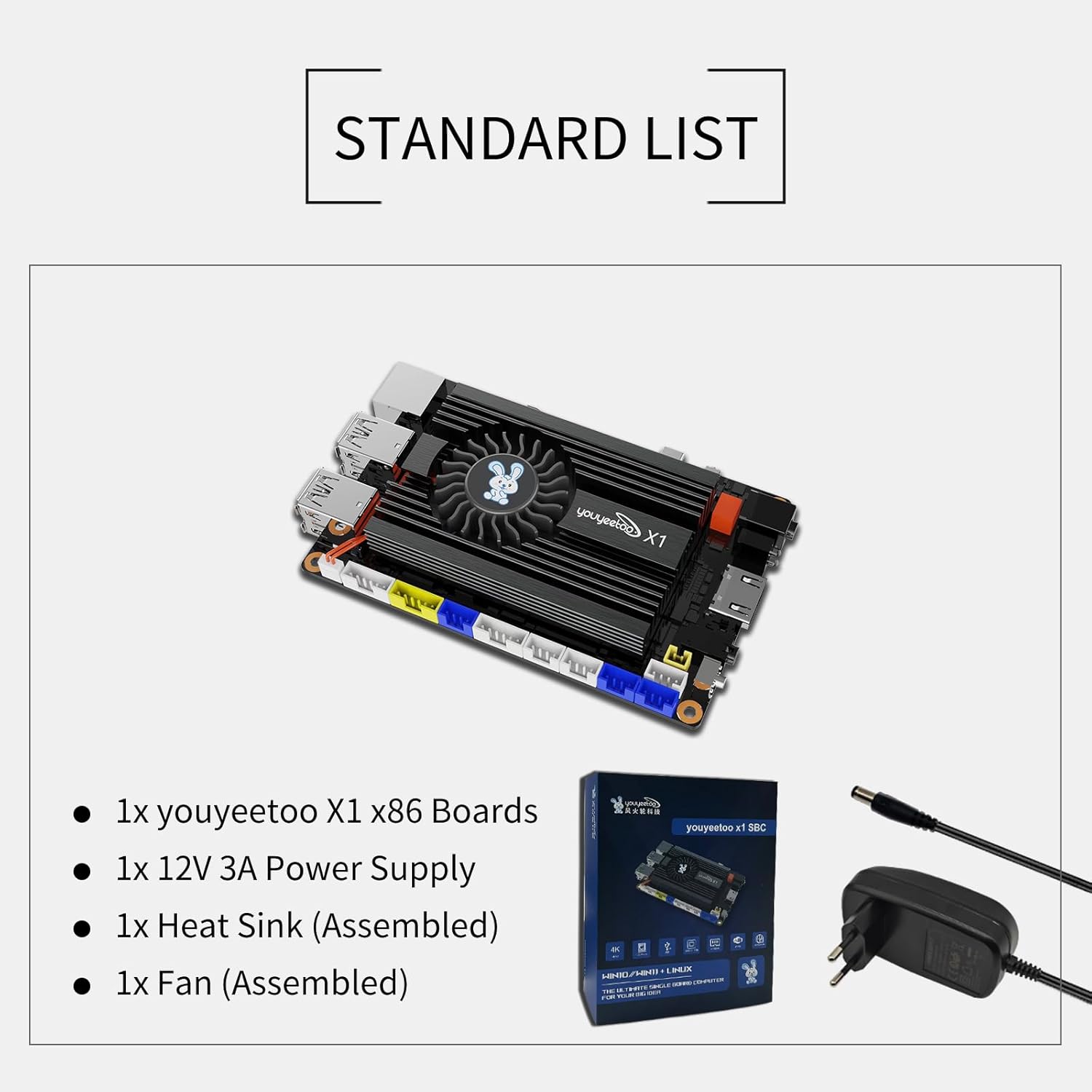 Youyeetoo X1 – N5105 x86 Computer a Scheda Windows - immagine 2