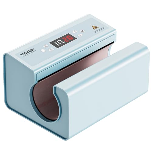 Vevor Pressa di Calore Automatica per Tazze Sublimazione Blu
