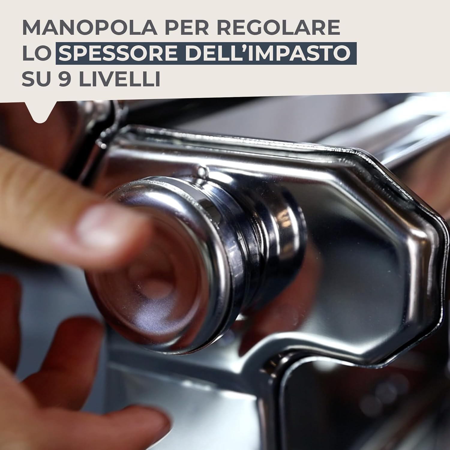 Fackelmann Macchina per Pasta a Mano Regolabile - immagine 7