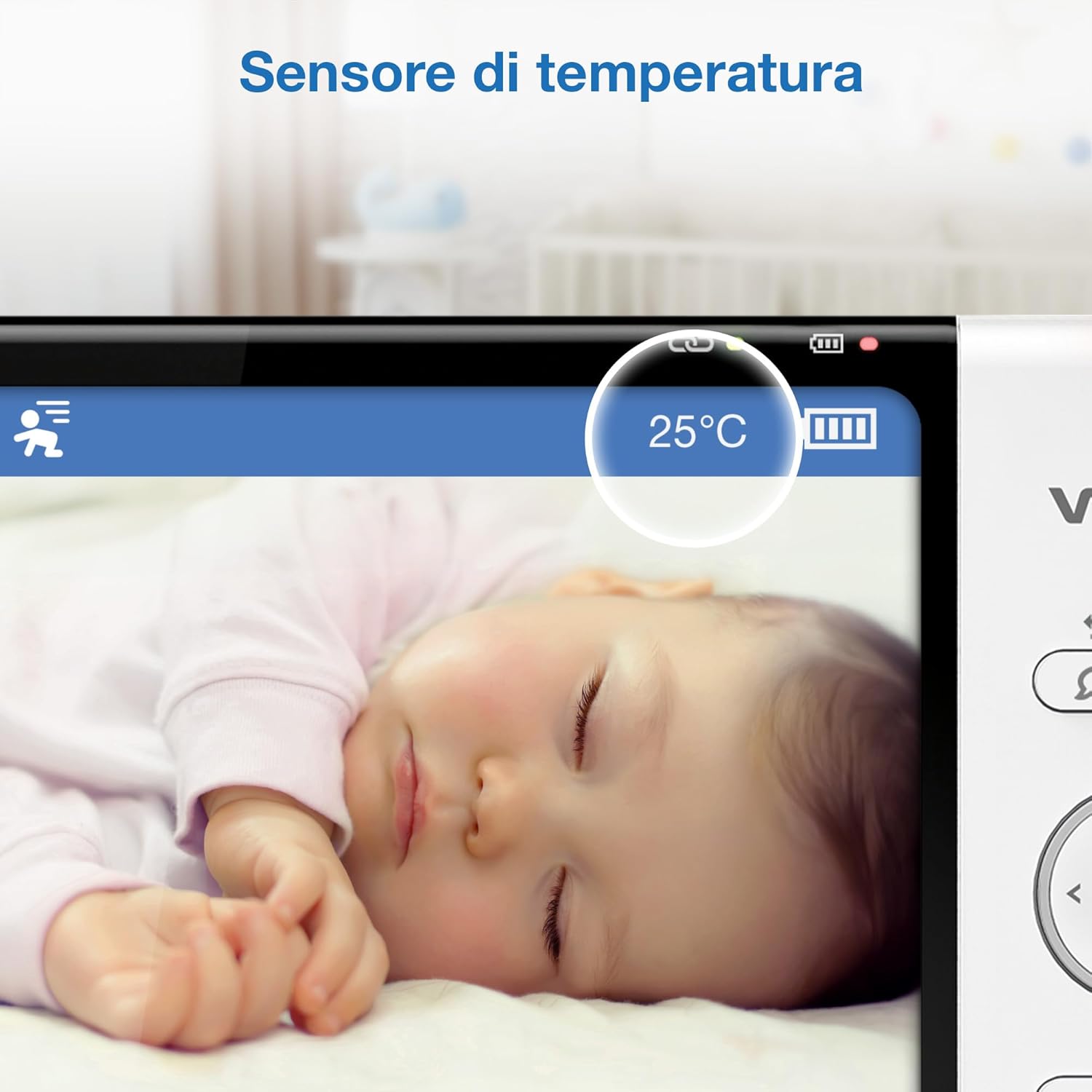 Vtech Baby Monitor Smart Wi-Fi RM7764-2HD con 2 Telecamere - immagine 10