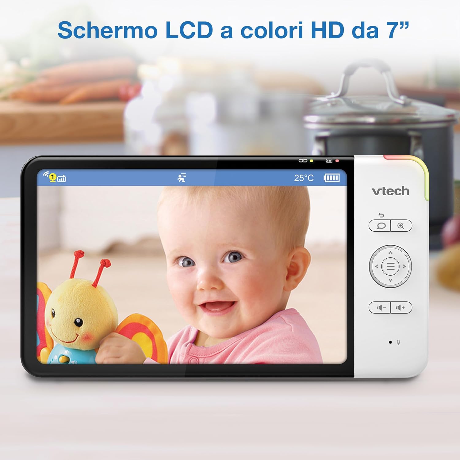 Vtech Baby Monitor Smart Wi-Fi RM7764-2HD con 2 Telecamere - immagine 4