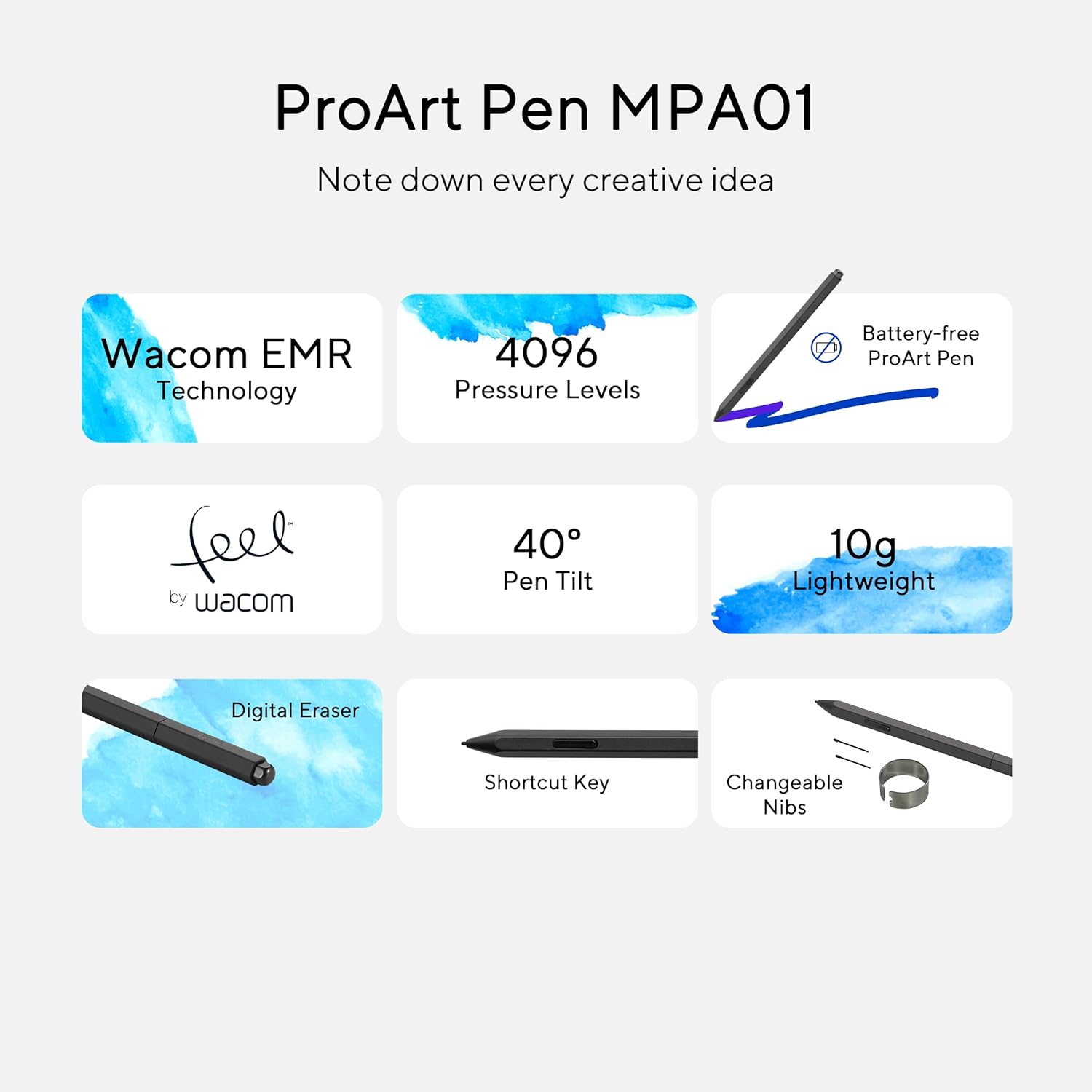 Asus PROART PEN MPA01 - Penna Digitale WACOM EMR - immagine 2