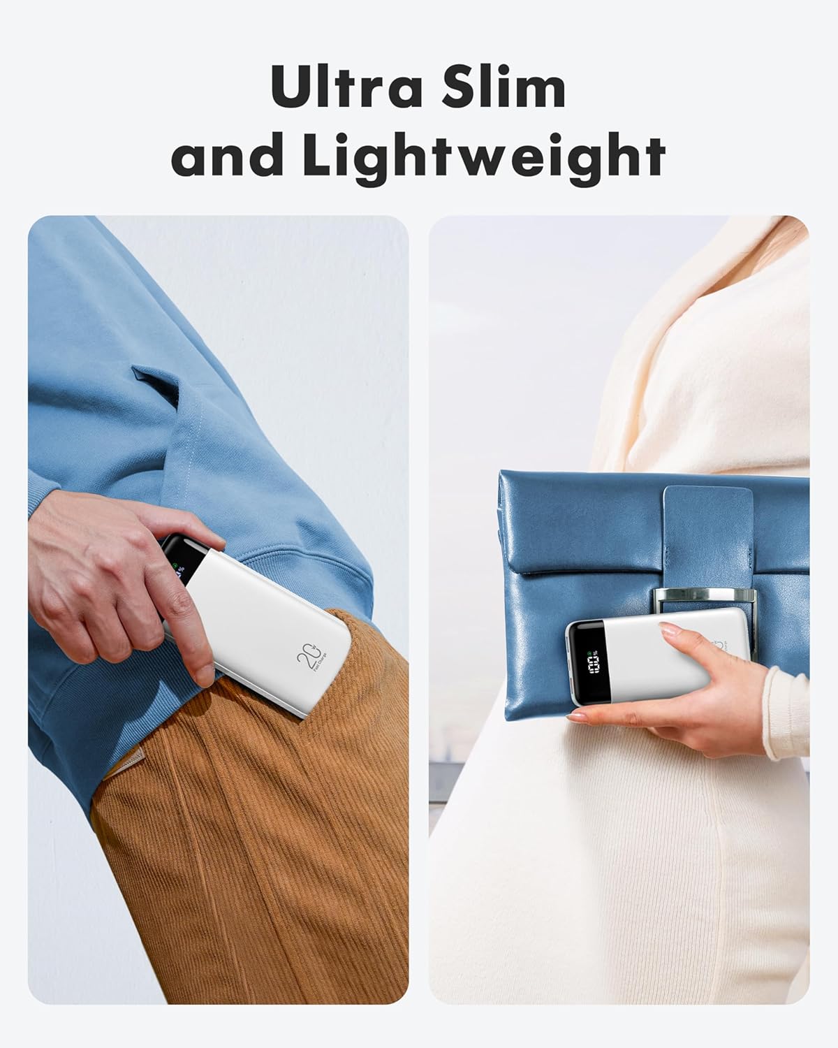 Charmast Power Bank 20000mAh con Cavi Integrati - immagine 6