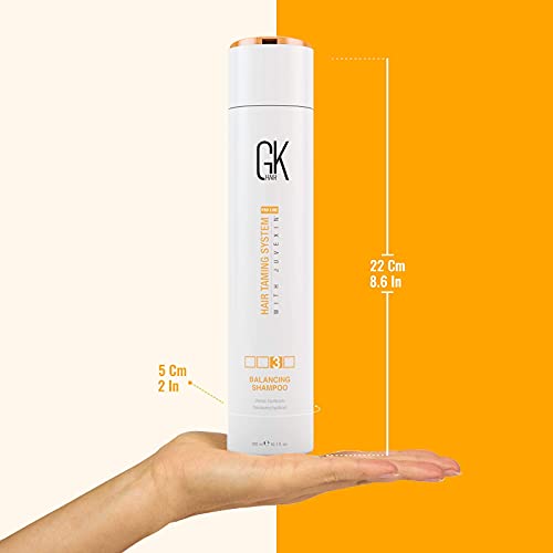 Gk Hair Global Keratin Balancing Shampoo & Conditioner 300ml - immagine 5