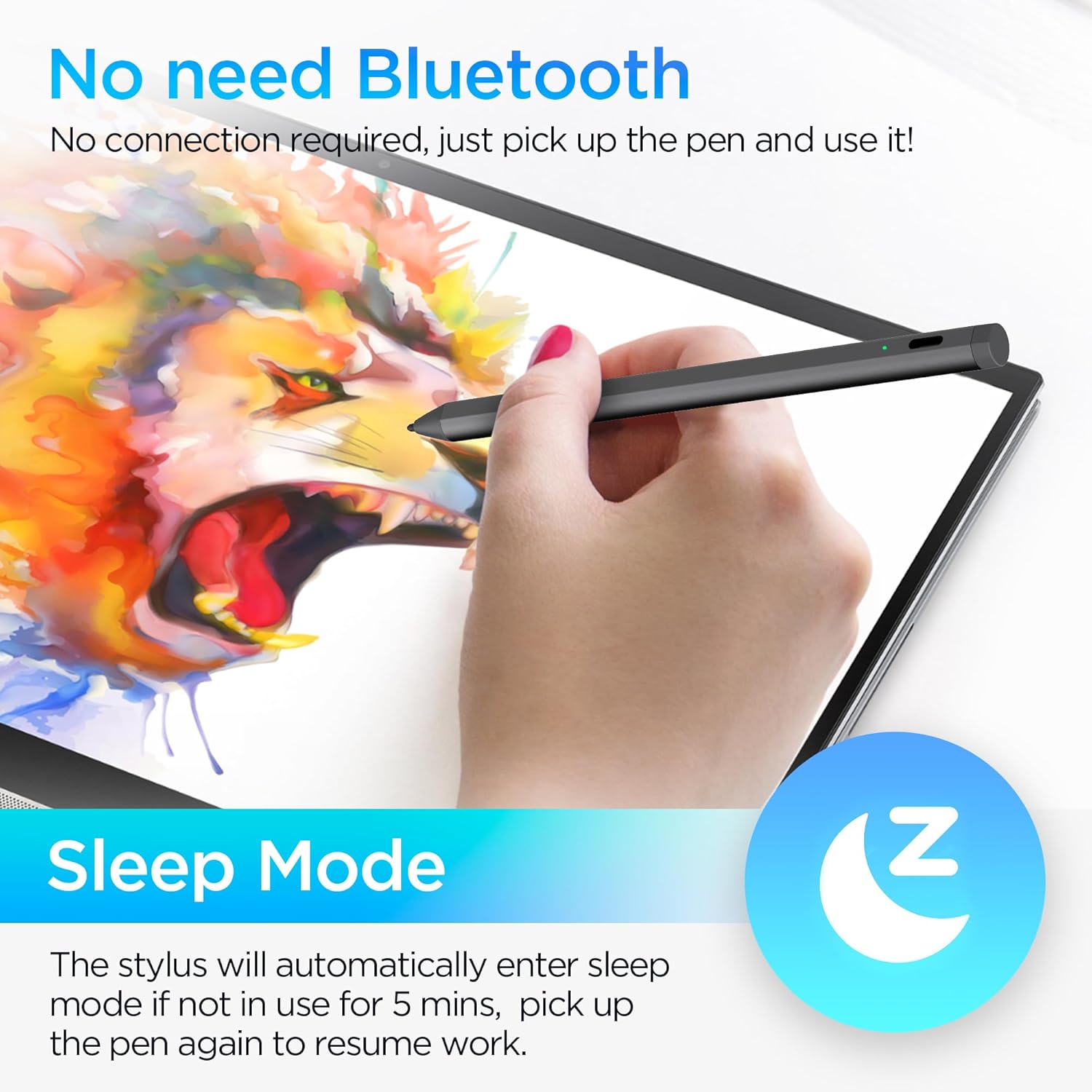 USI 2.0 Penna Stilo 4096 Livelli di Pressione - immagine 6