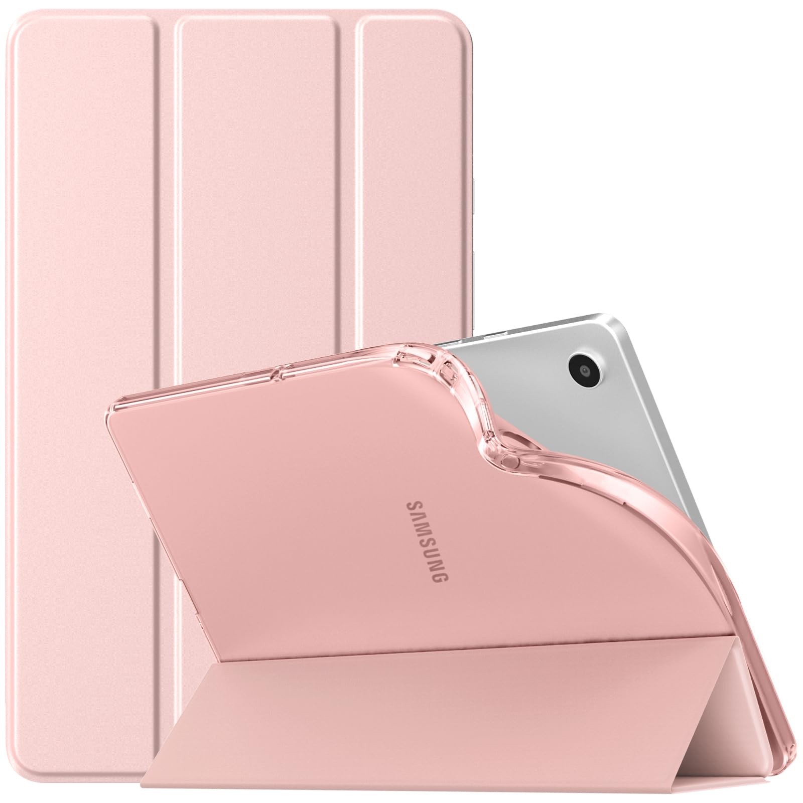 Timovo Custodia per Samsung Galaxy Tab A9 8.7" 2023, Oro Rosa
