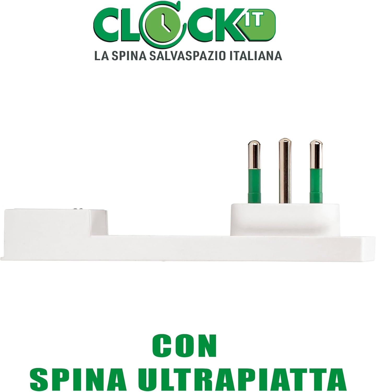 Fanton 92006 Prolunga Lineare CLOCK 3m, Bianca - immagine 2