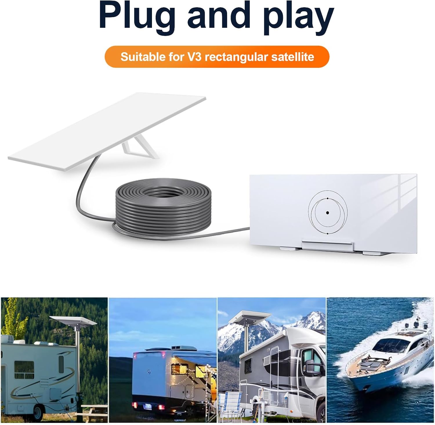 Cavo Sostitutivo Impermeabile IP68 per Rectangular Satellite Gen3 - immagine 4