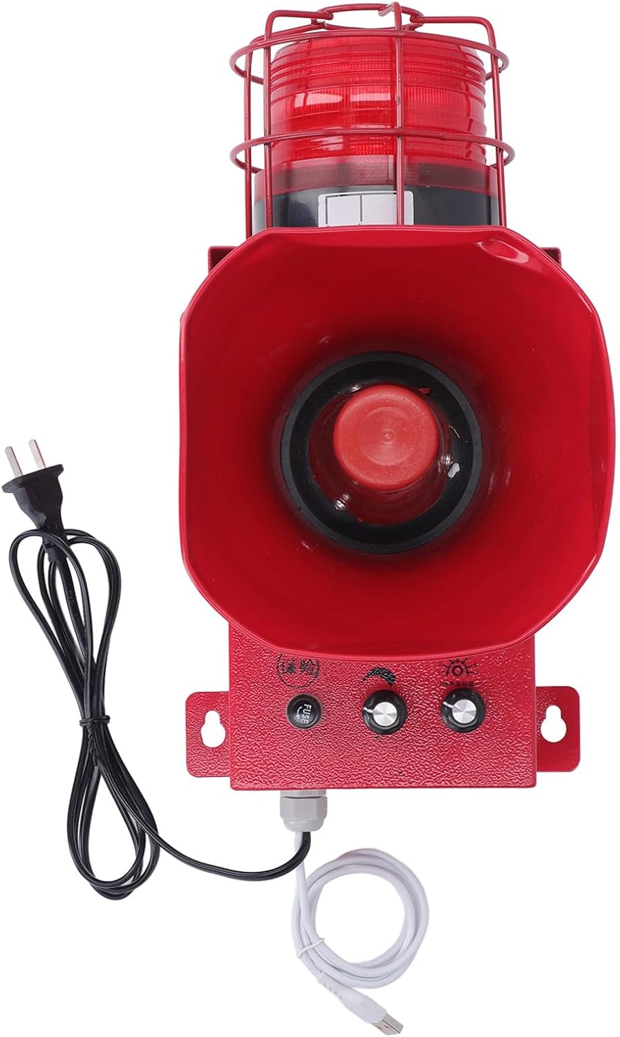 Sirena Industriale Allarme Stroboscopico IP65 180dB - immagine 1