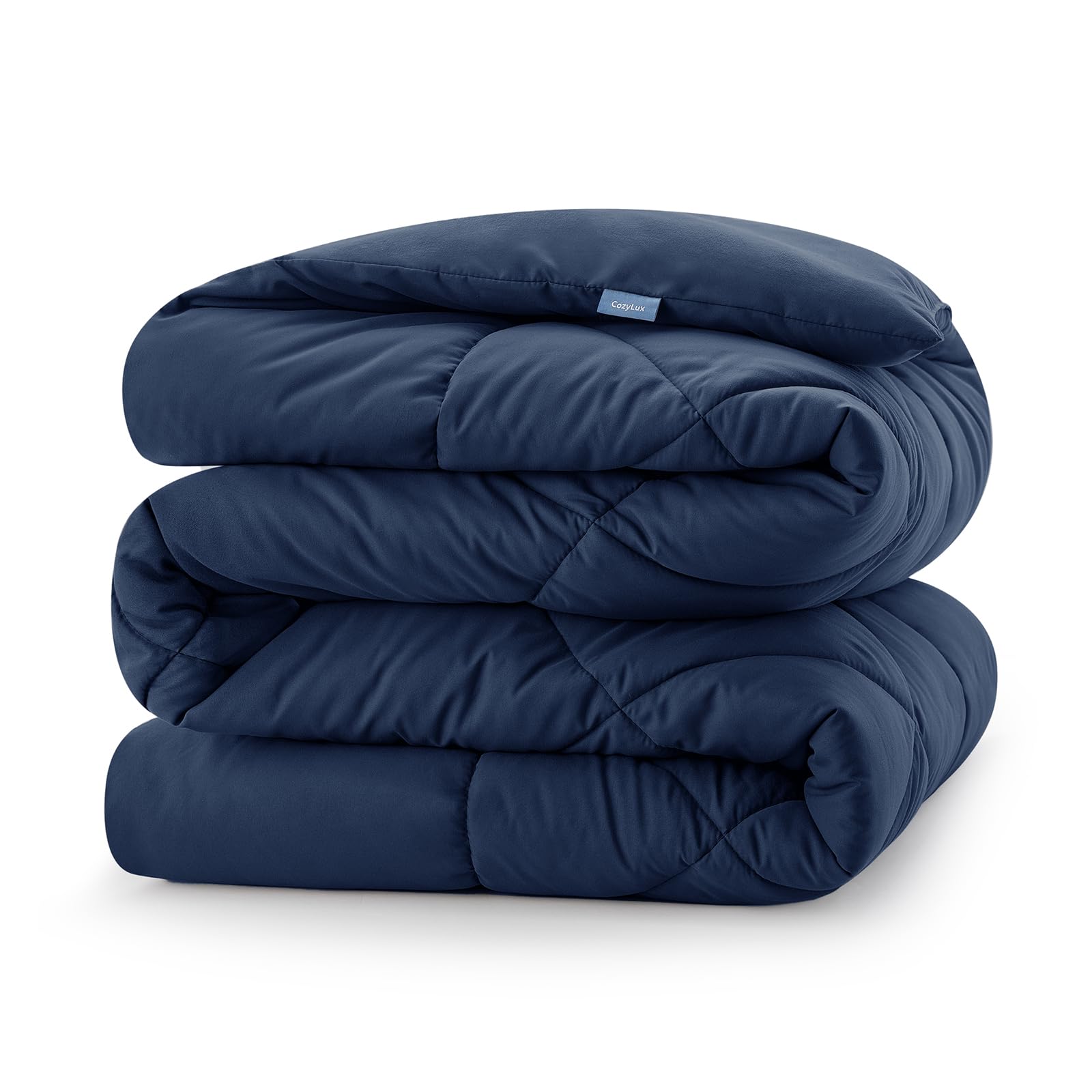 Cozylux Piumino Letto Matrimoniale 240x260 cm, Blu Navy