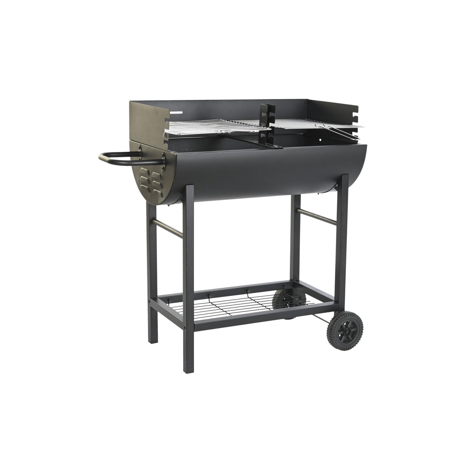 BARBACOA ACERO 91X45X89 NEGRO
