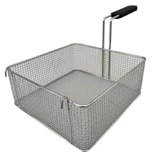 FCR0252 - Cestino per friggitrice professionale in acciaio cromato