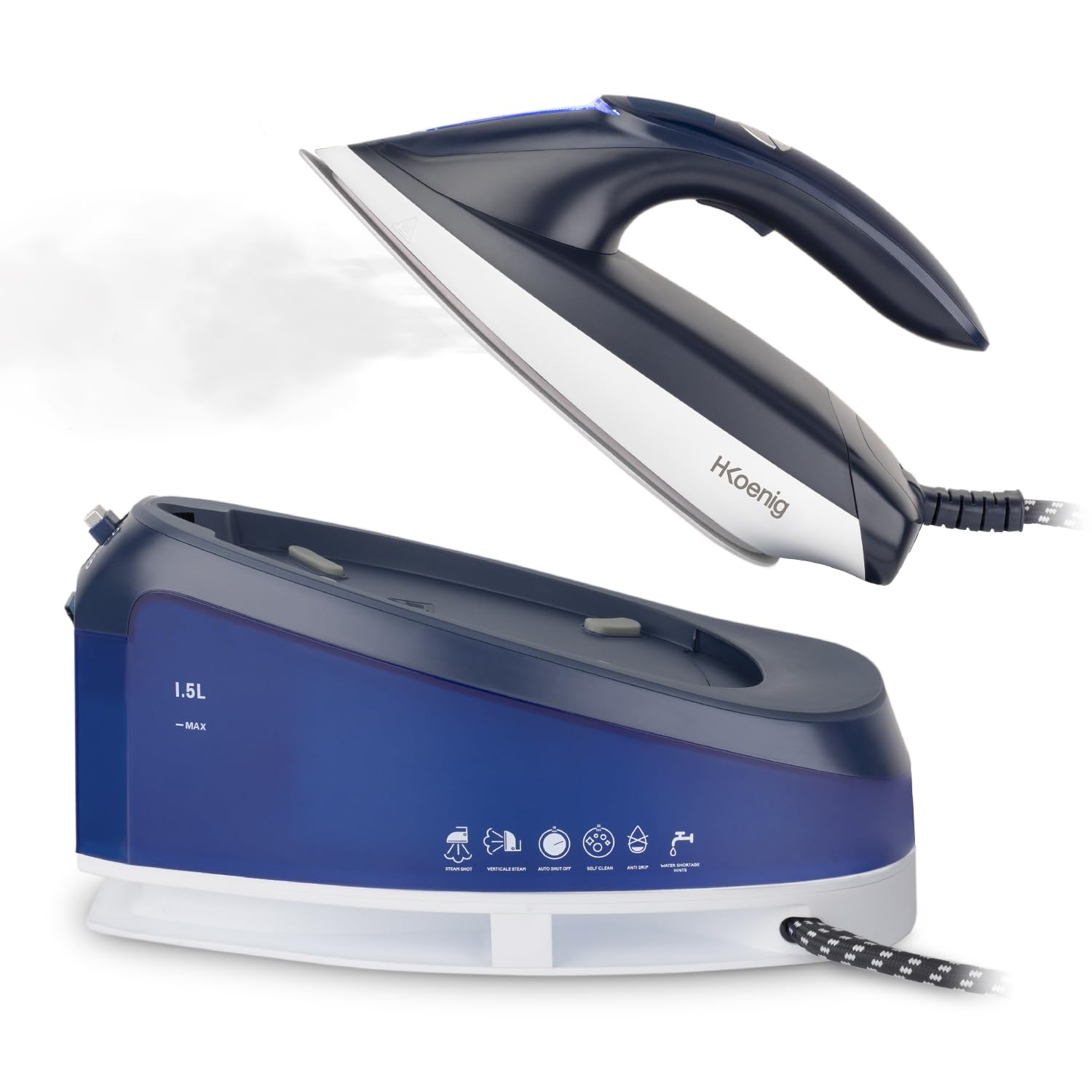 H.koenig Ferro da Stiro con Caldaia V7 2600W