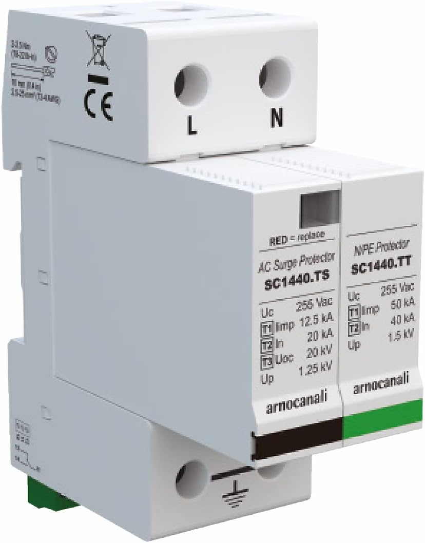 Arnocanali Scaricatore T1+T2 1+1 Poli - immagine 1