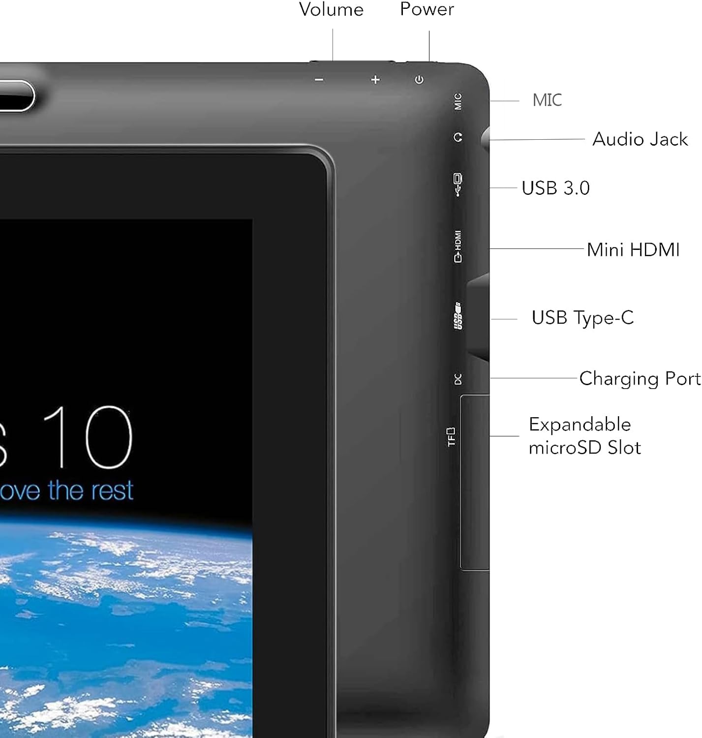 Sztps Tablet Windows 10.1 Pollici - immagine 3