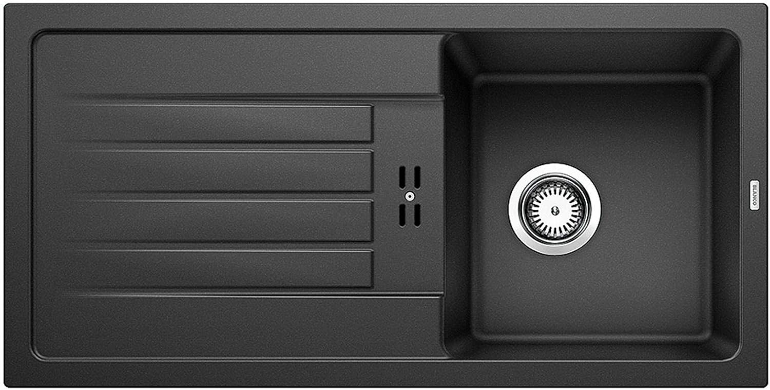 Blanco FAVUM 45 S - Lavello Incasso Granito, Grigio Antracite