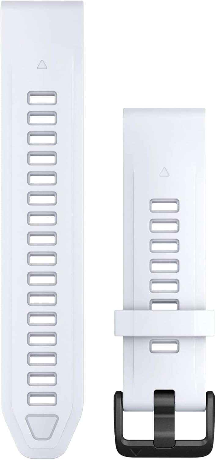 Garmin Cinturino Originale fēnix 8, 20mm, QuickFit, Silicone, Whitestone - immagine 2
