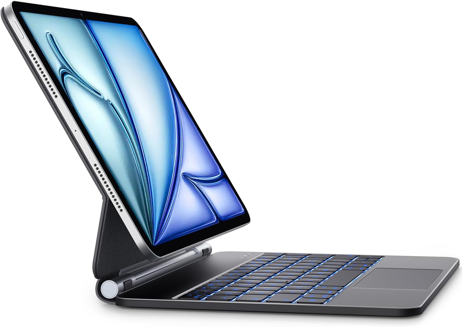 Earto Custodia Tastiera Magic Style per iPad Air 5 / Pro 11, Nero - immagine 1