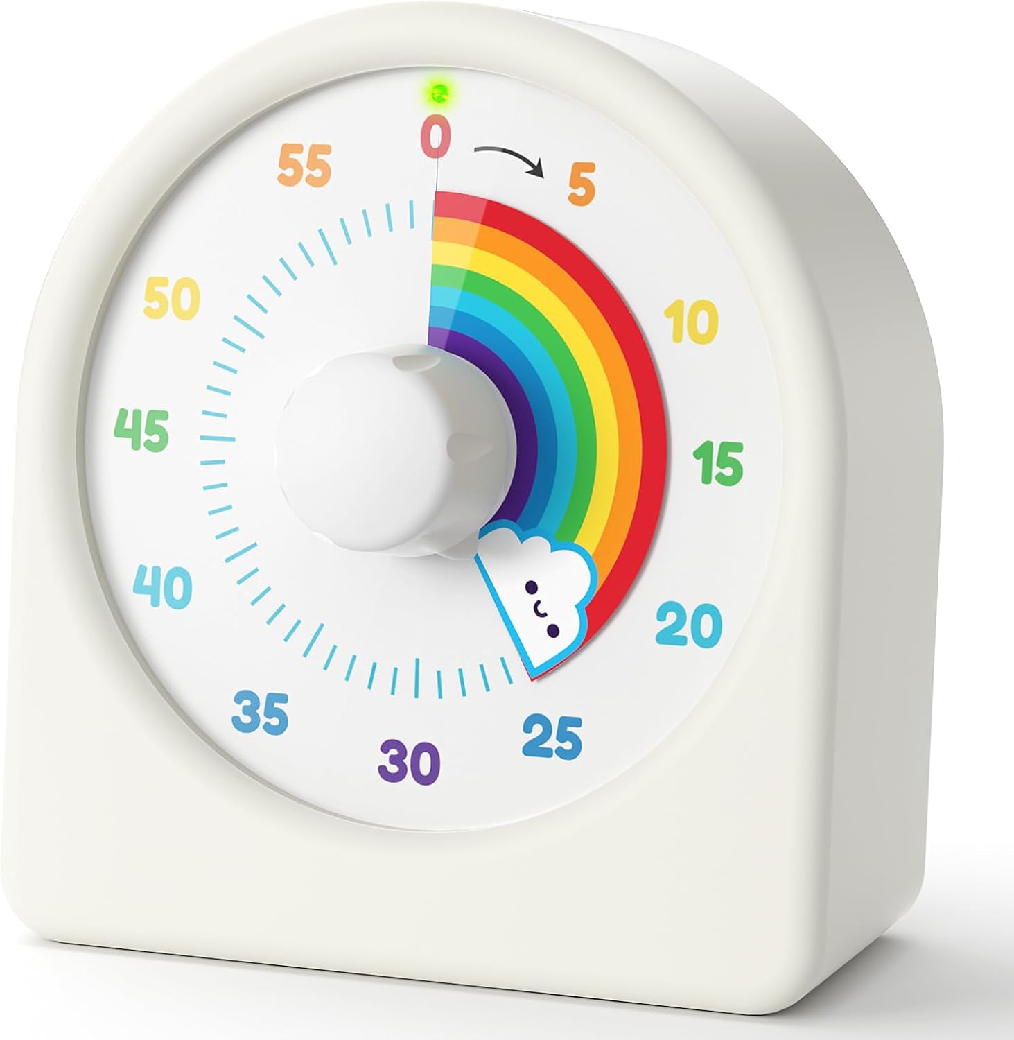 Liorque Timer Visivo Ricaricabile per Bambini - immagine 1