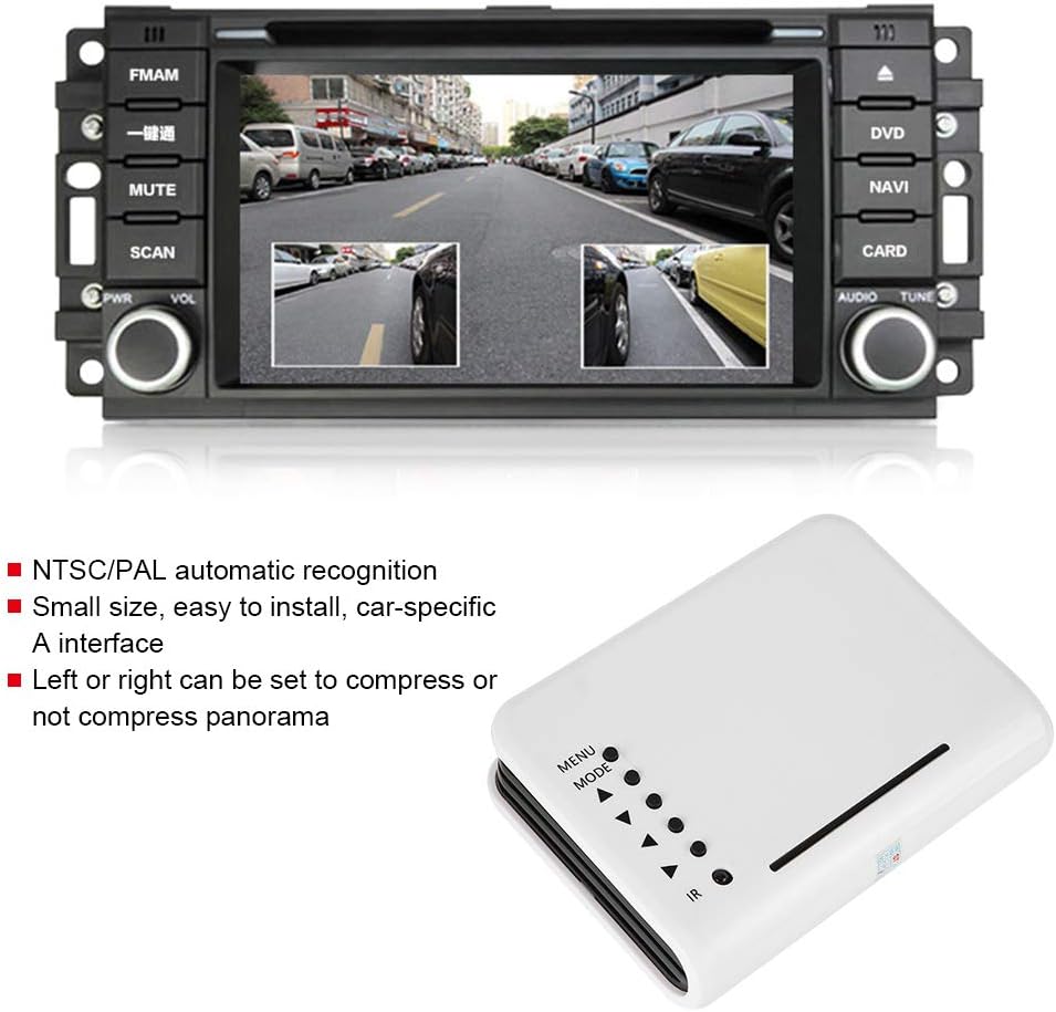 Splitter Video a 4 Canali CCTV Quad Splitter Switcher - immagine 5