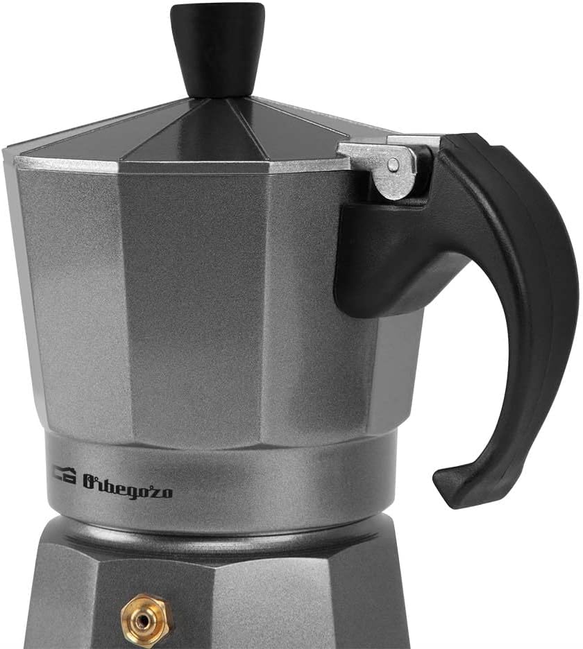 Cafetera de aluminio SILVER - 3 TAZAS - immagine 5