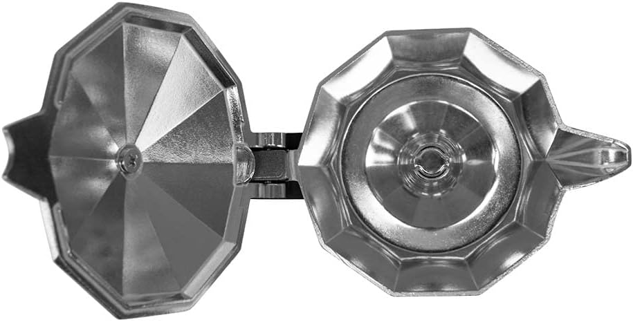 Cafetera de aluminio SILVER - 3 TAZAS - immagine 7