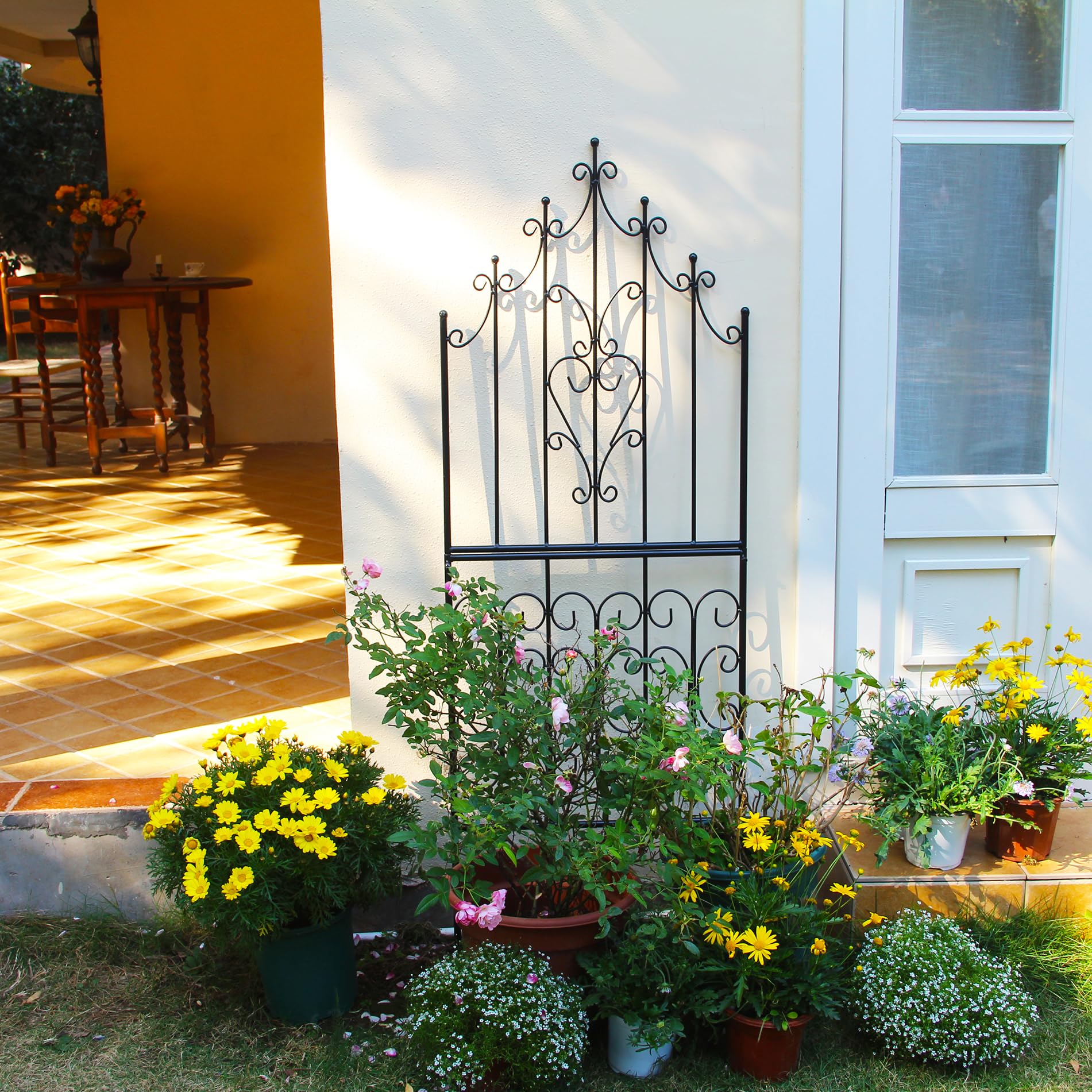 Scendor Garden Traliccio in Ferro 149,9x54,9 cm