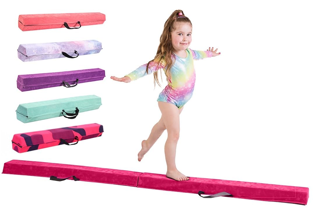 Trave Ginnastica Artistica per Casa - Finta Pelle Scamosciata