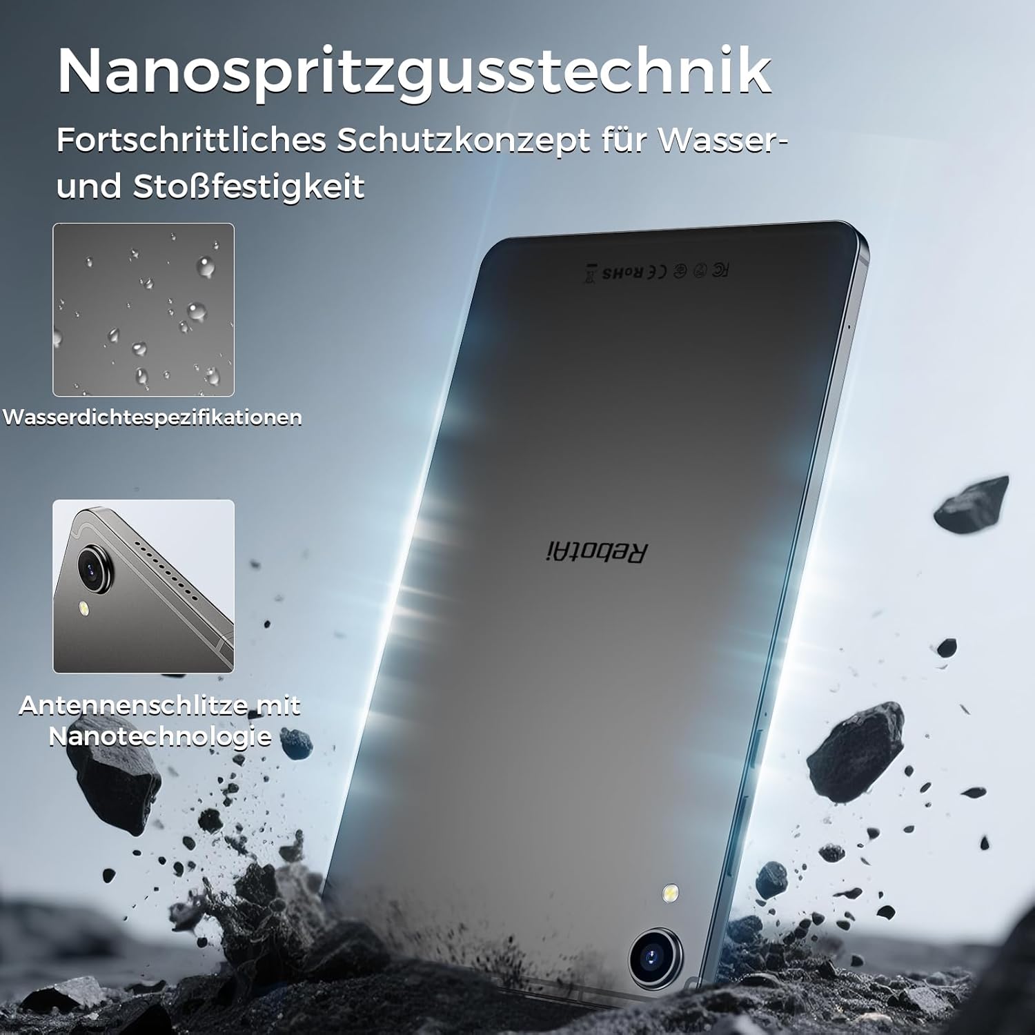 Tablet 8.7 Pollici Android 15, 18GB RAM 128GB ROM - immagine 5