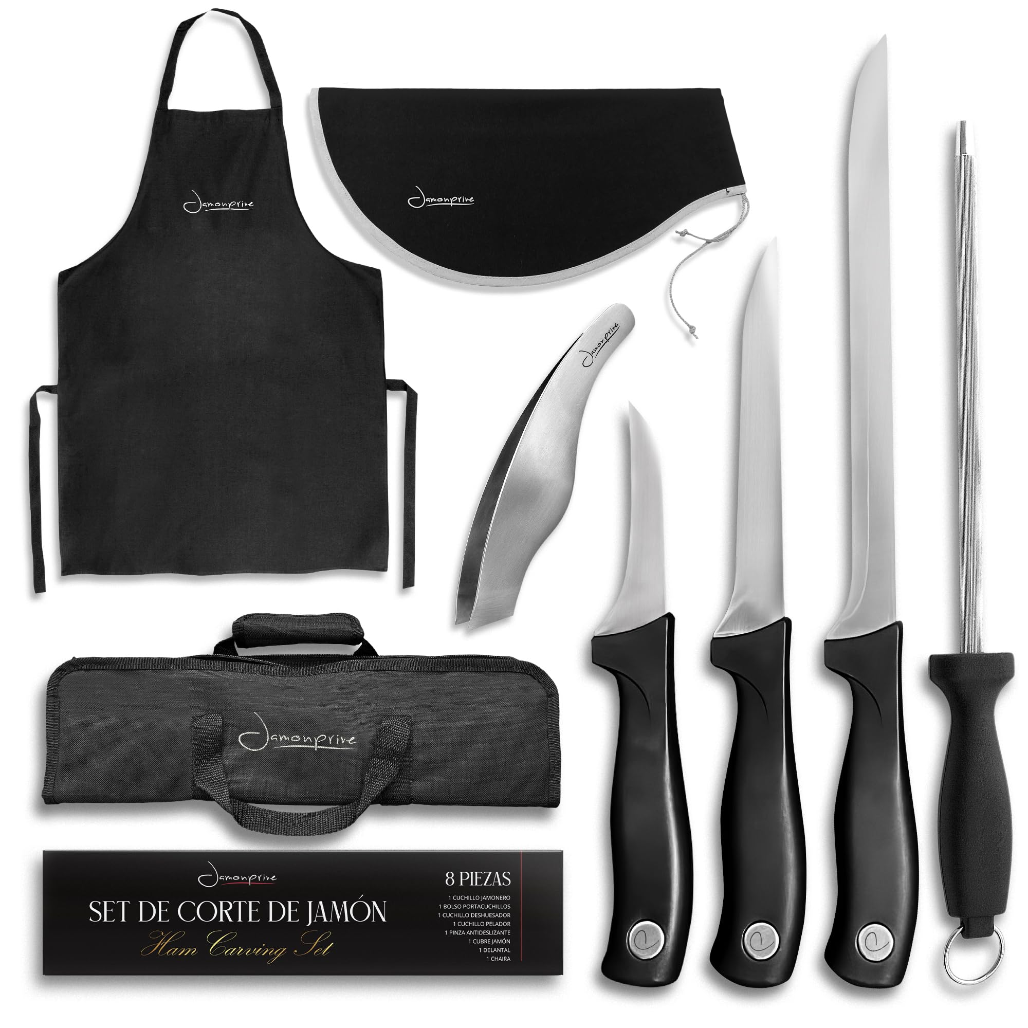 Set Coltello Prosciutto Crudo Professionale 30cm