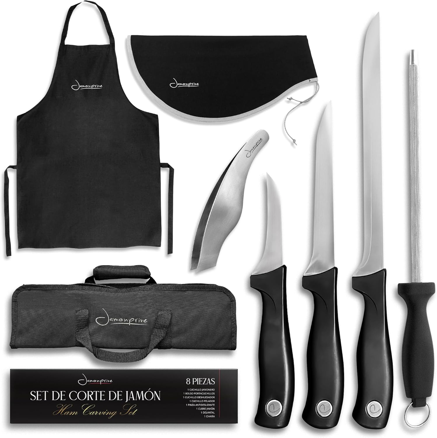 Set Coltello Prosciutto Crudo Professionale 30cm - immagine 1