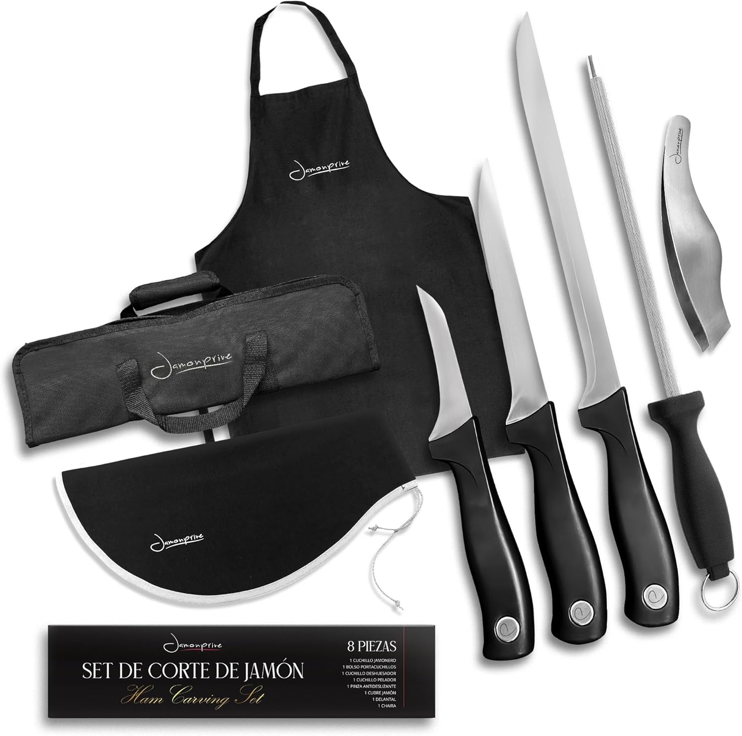 Set Coltello Prosciutto Crudo Professionale 30cm - immagine 2
