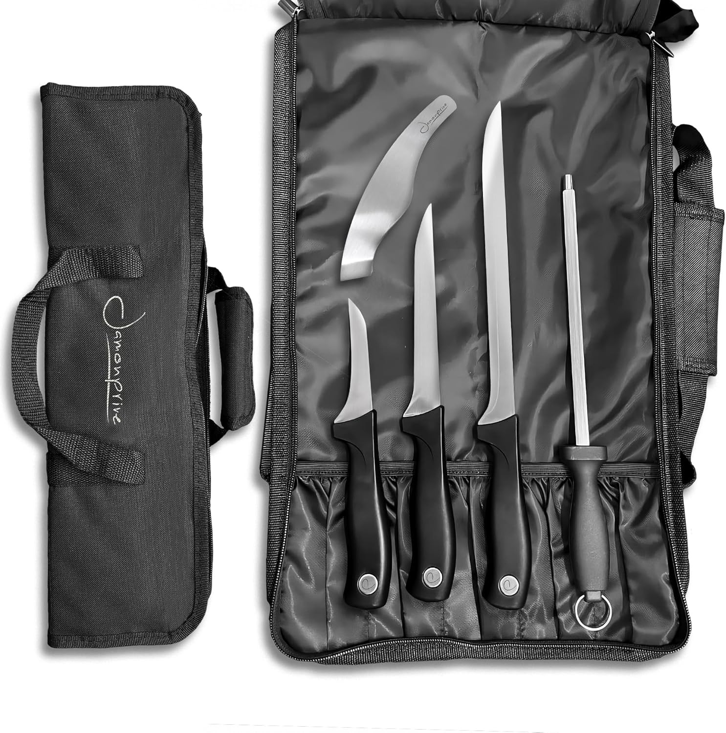 Set Coltello Prosciutto Crudo Professionale 30cm - immagine 6