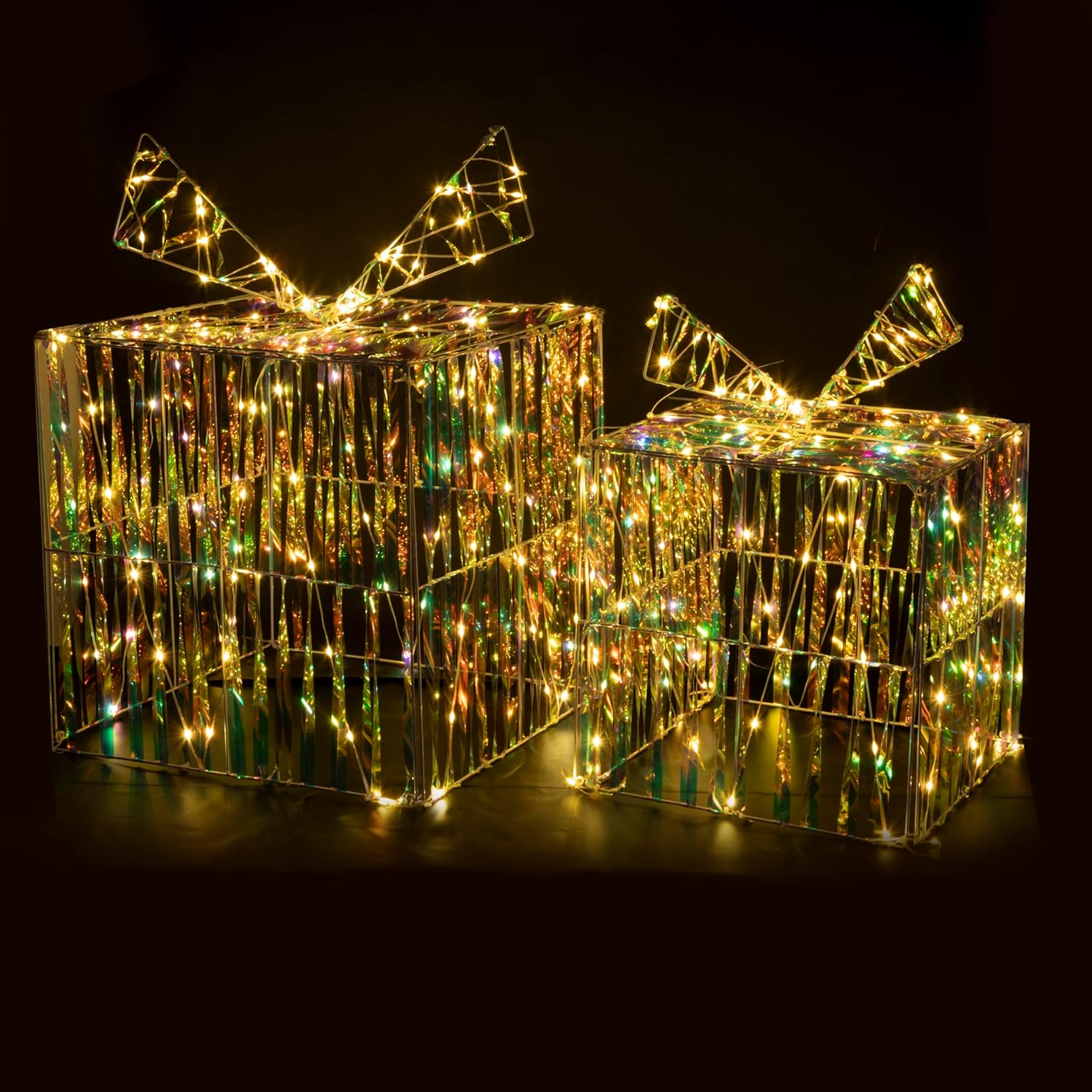 Santa's House by Kooper - Set Scatole Regalo Luminose - immagine 1