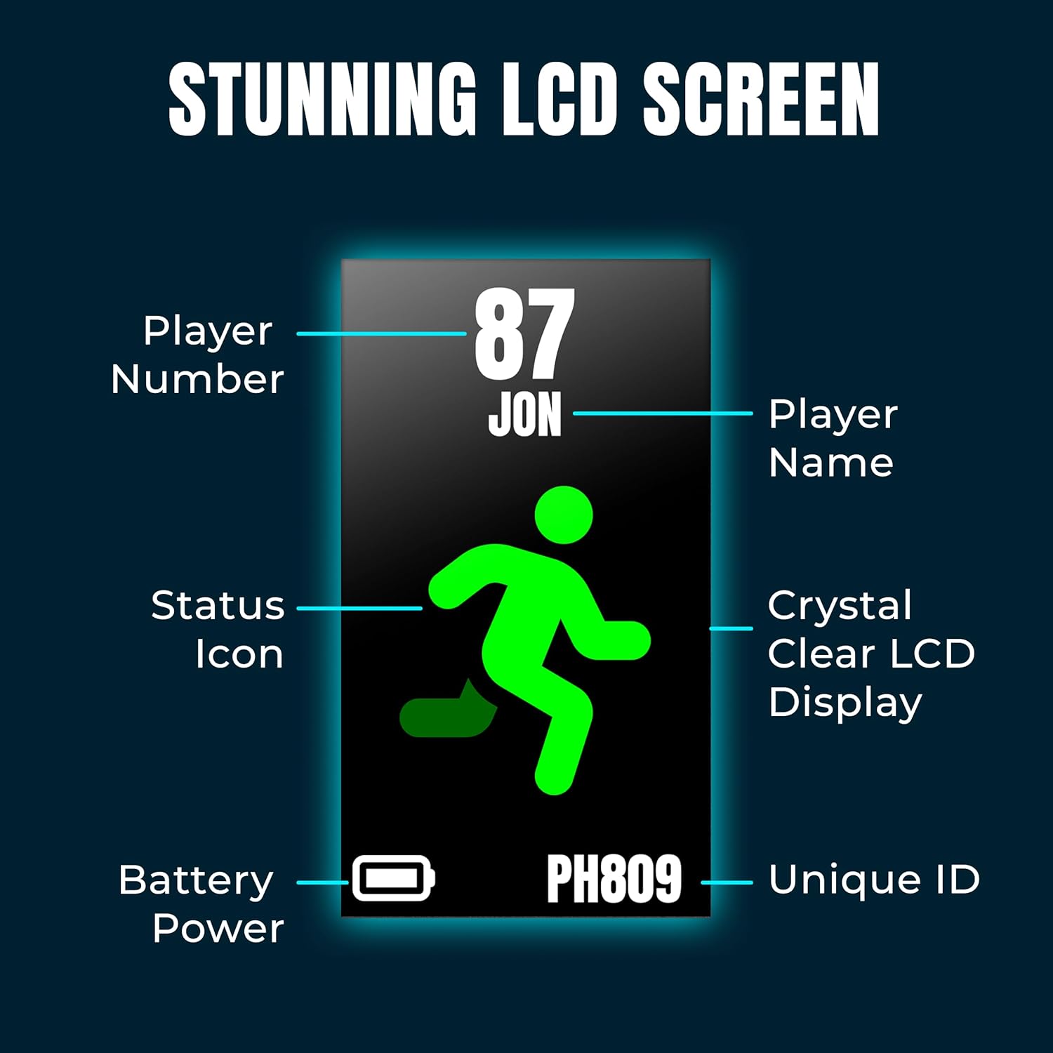 Pitchero Pacchetto GPS Soccer Player Tracker - Grande - immagine 4