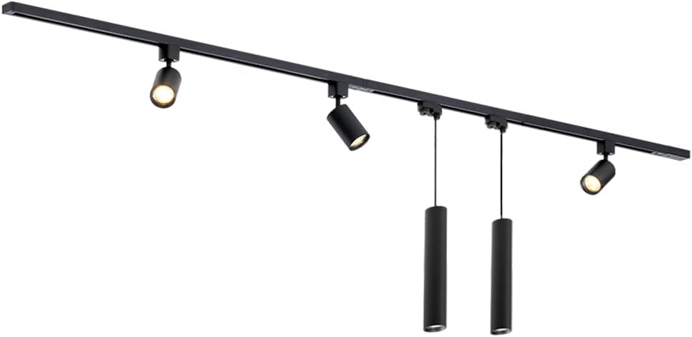 Focus III Lampada a Binario 'Linaro' Dimmerabile, Nero - immagine 1