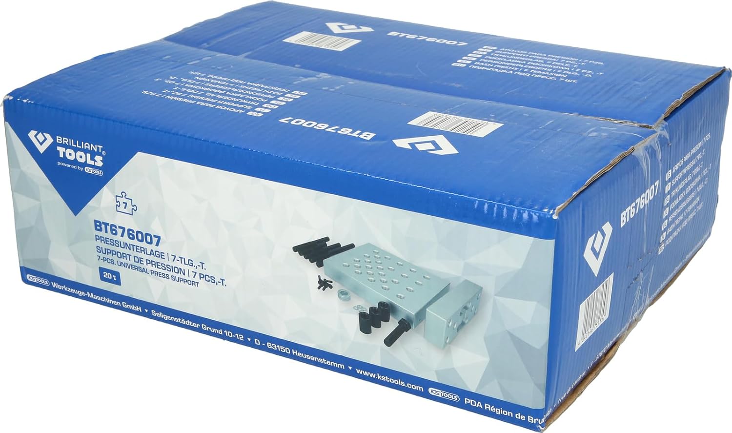 Brilliant Tools 24-pcs Universal press support - immagine 6