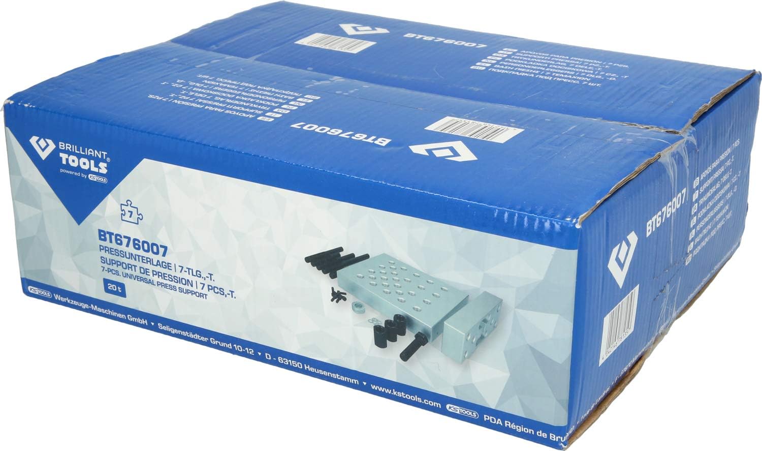 Brilliant Tools 24-pcs Universal press support - immagine 8