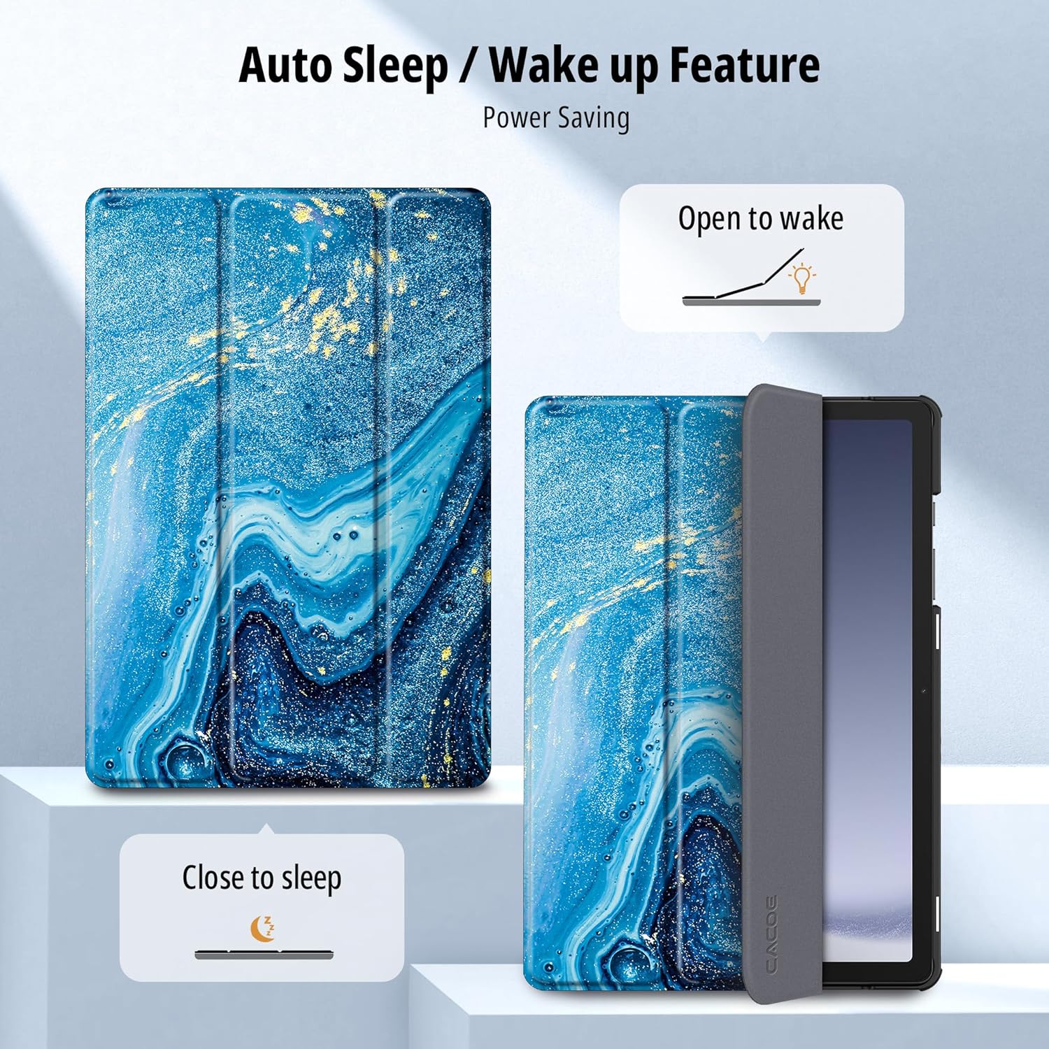 Cacoe Custodia Cover per Samsung Galaxy Tab A9+ / A9 Plus 11" - immagine 3