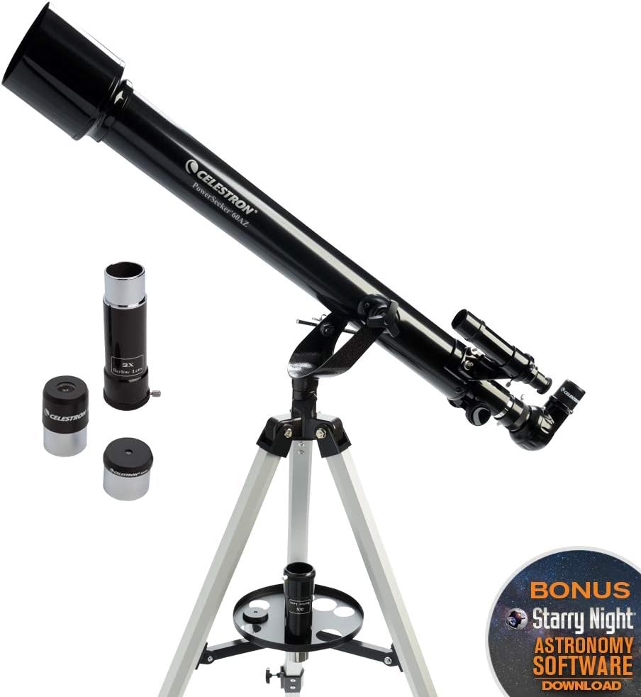Celestron 21041 PowerSeeker 60AZ Telescopio - immagine 3