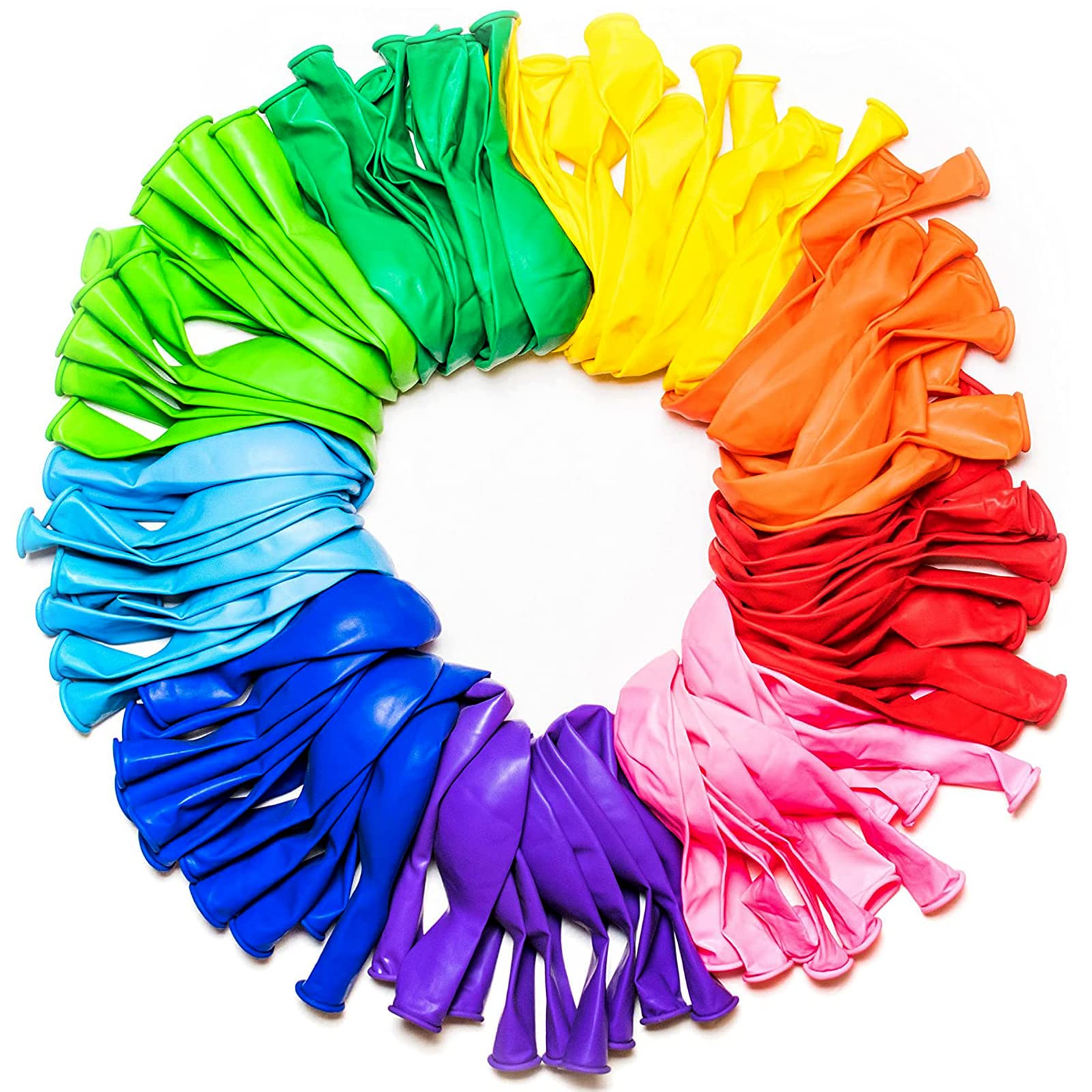 100 Palloncini Compleanno Colorati e Modellabili