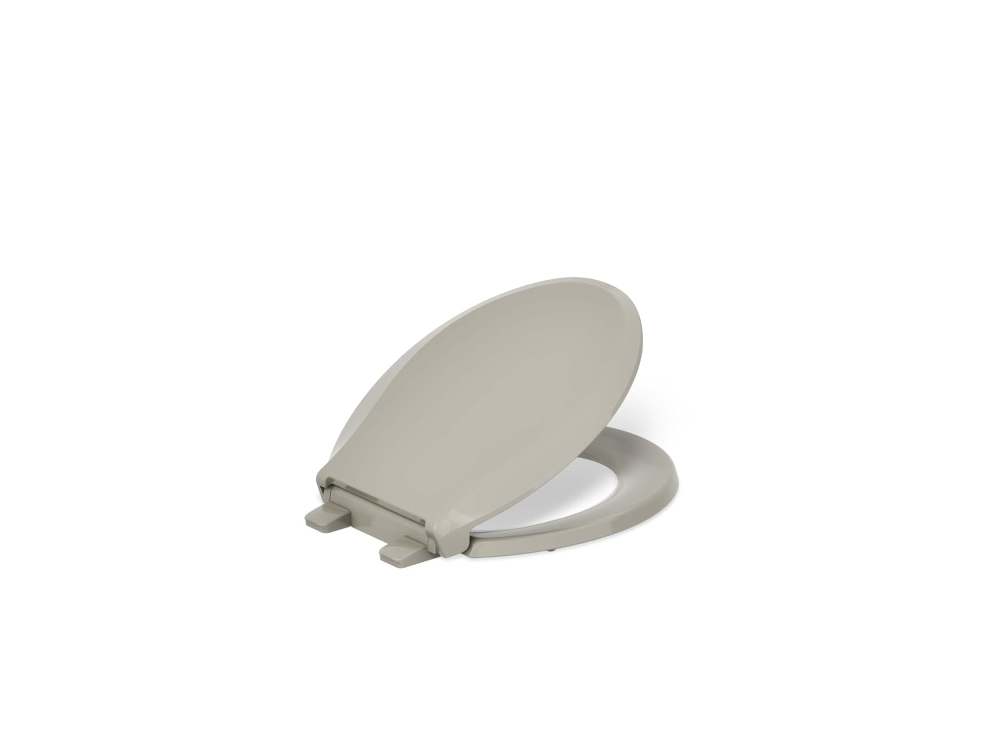 Kohler 4639-RL-G9 Cachet READYLATCH Quiet Close Round Toilet SEAT, Sandbar