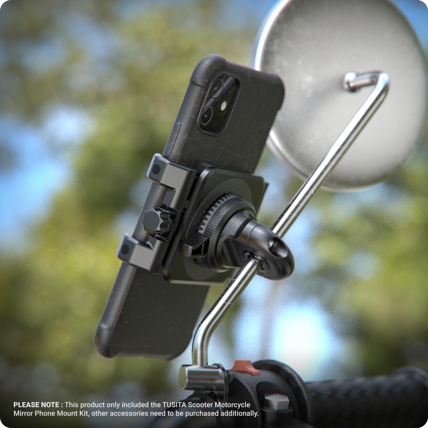 TUSITA Supporto Telefono Scooter Moto con Twist Lock - immagine 6