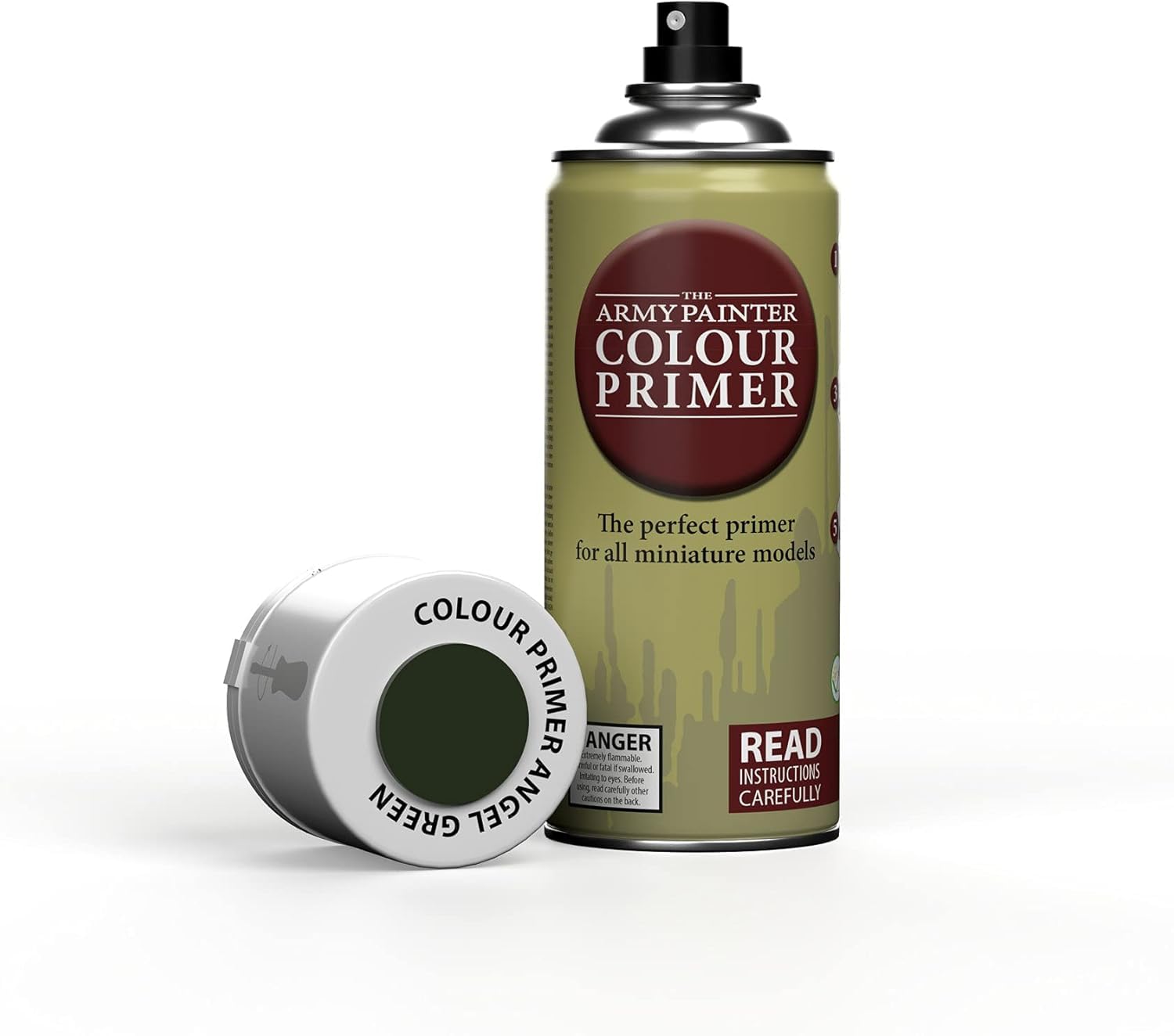 The Army Painter primer Verde Angel Green 400 ml Vernice per Plastica Modellismo per Miniature Fantasy, D&D e Warhammer