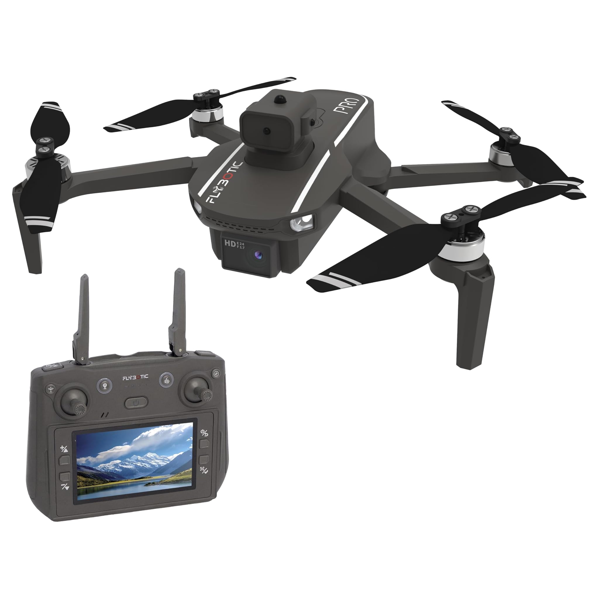 Flybotic Drone Foldable Pro con Fotocamera HD
