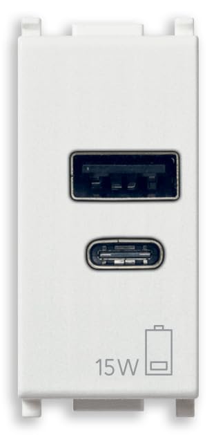 Vimar 14292.AC.15 Plana Alimentatore USB 15W