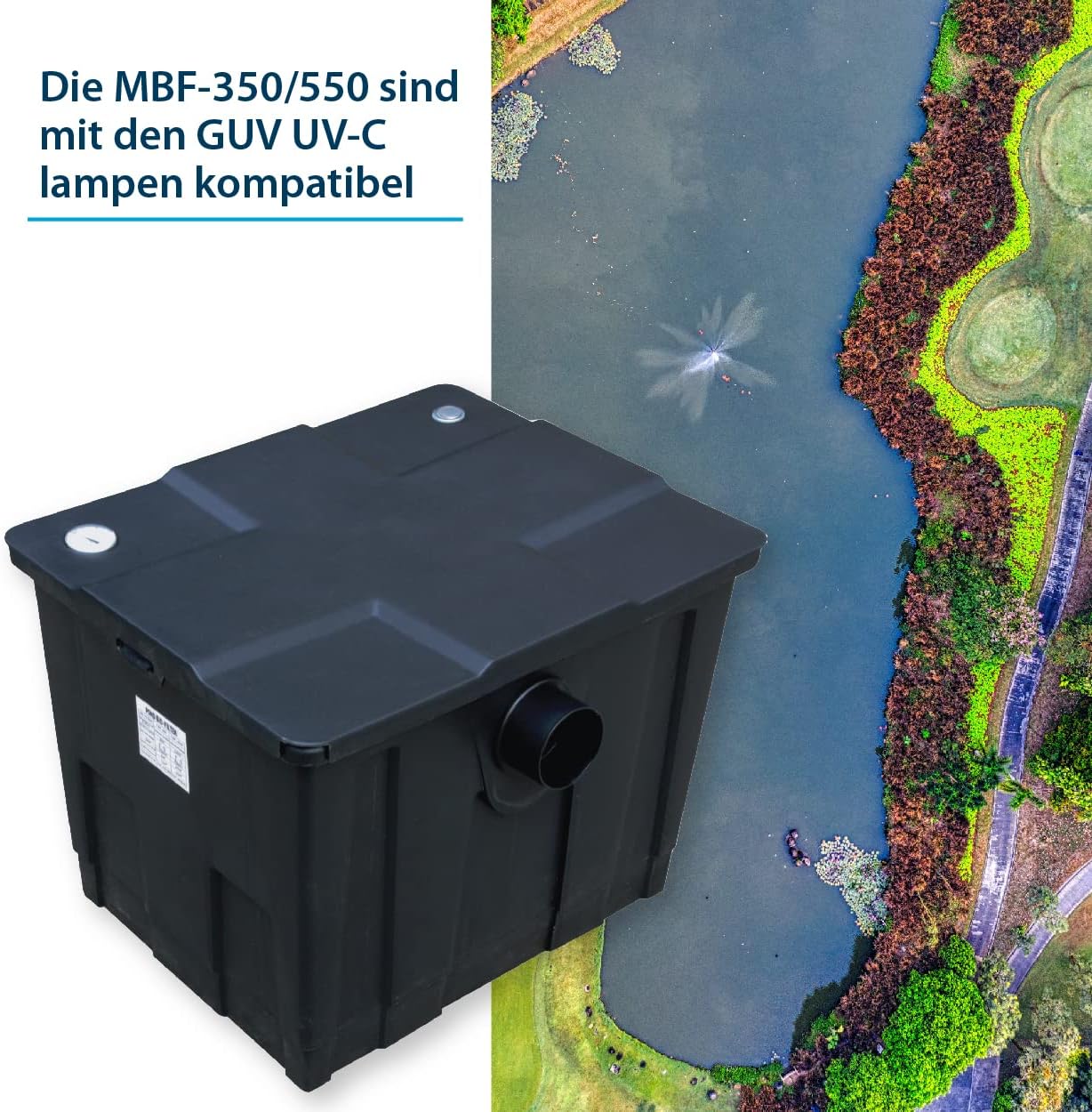 AquaForte MBF-550 - Filtro Multicamera 24m³ - immagine 4